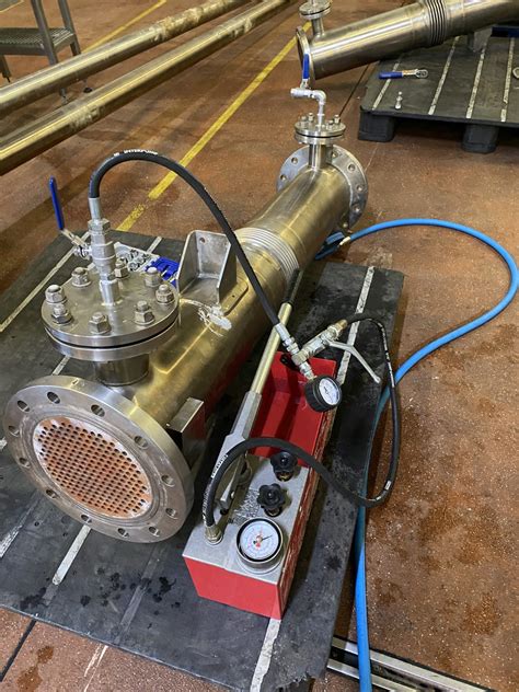 hydrostatic pressure vessel testing